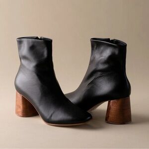 Huma Blanco Harlow Boot sz 39 black leather (NWB)